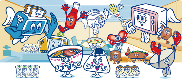 キャラクター キャラクターになっちゃった! キャラクター キャラクターになっちゃった!
