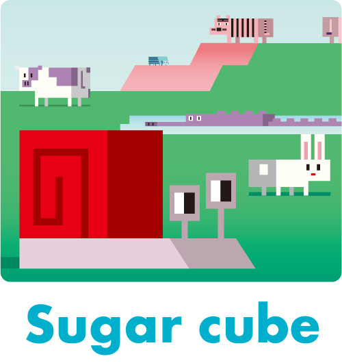 キャラクター　suger cube