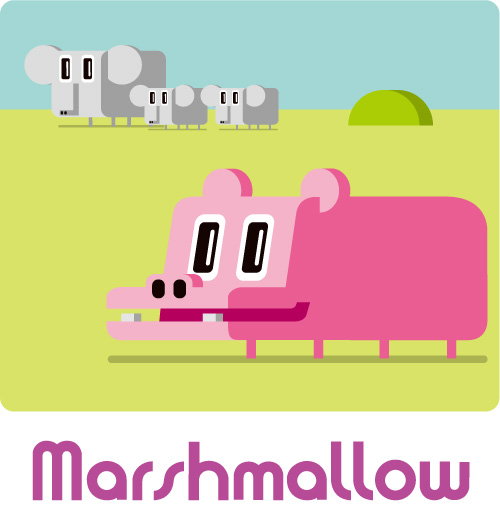 キャラクター　marshmallow
