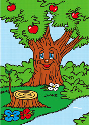 Big apple tree / 大きな林檎の木